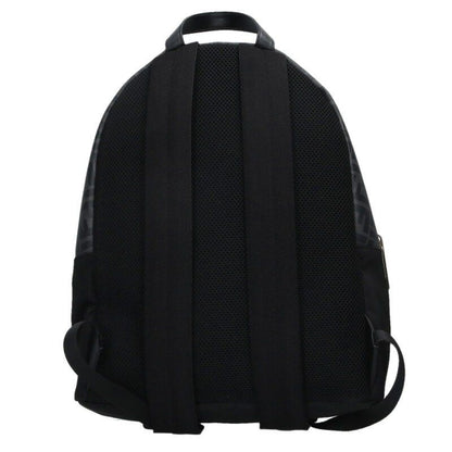 Fendi Zucca Pattern Nylon Cut Replacement Leather Backpack
