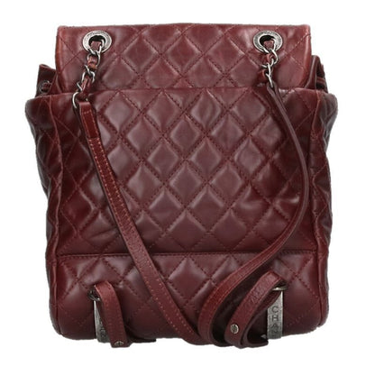 Chanel Quilted Cowskin Chain Backpack