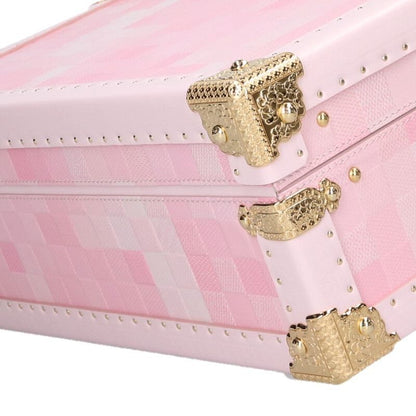 Louis Vuitton Nigo Coffret 8 Montre Damoflage Pink Sakura Leather