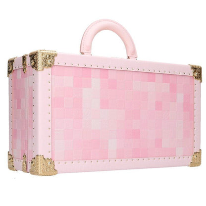 Louis Vuitton Nigo Coffret 8 Montre Damoflage Pink Sakura Leather