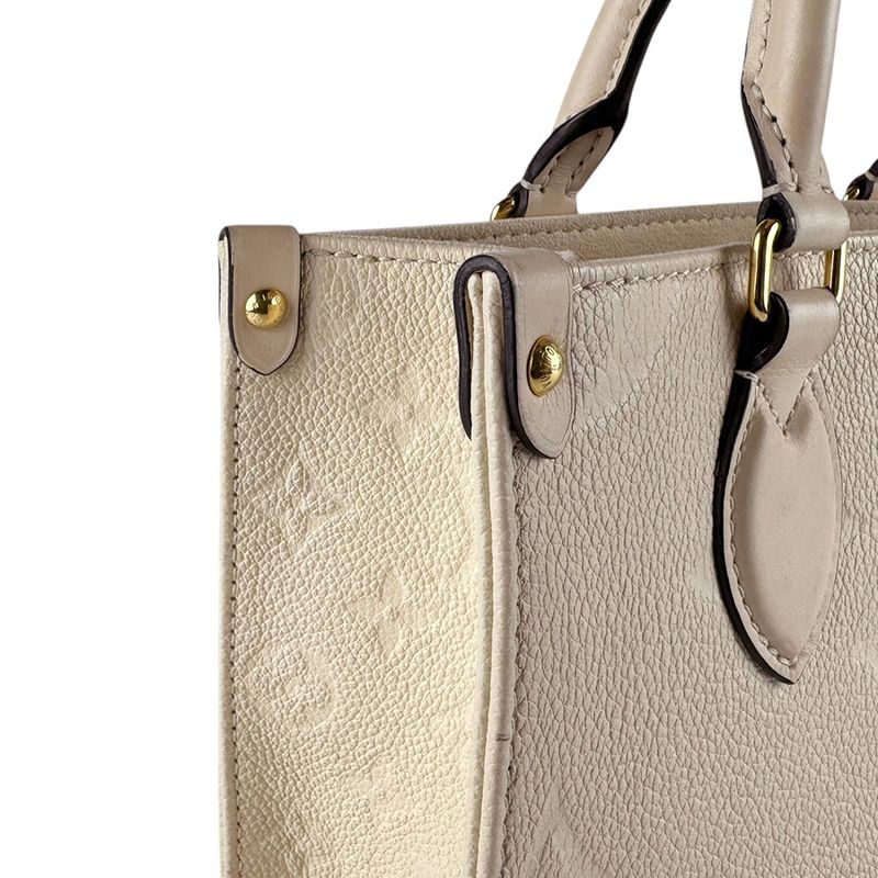 Louis Vuitton Shoulder Bag Monogram Empreinte on the Go PM
