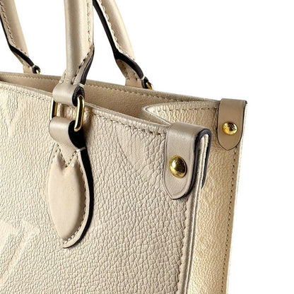 Louis Vuitton Shoulder Bag Monogram Empreinte on the Go PM