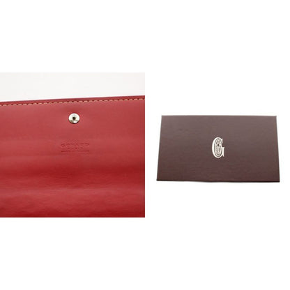 Goyard Varennes Long Wallet Bifold Leather Red KH