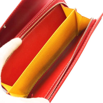 Goyard Varennes Long Wallet Bifold Leather Red KH