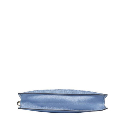 Versace Medusa Bijuu Crossbody Shoulder Bag Sacoche Light Blue Leather