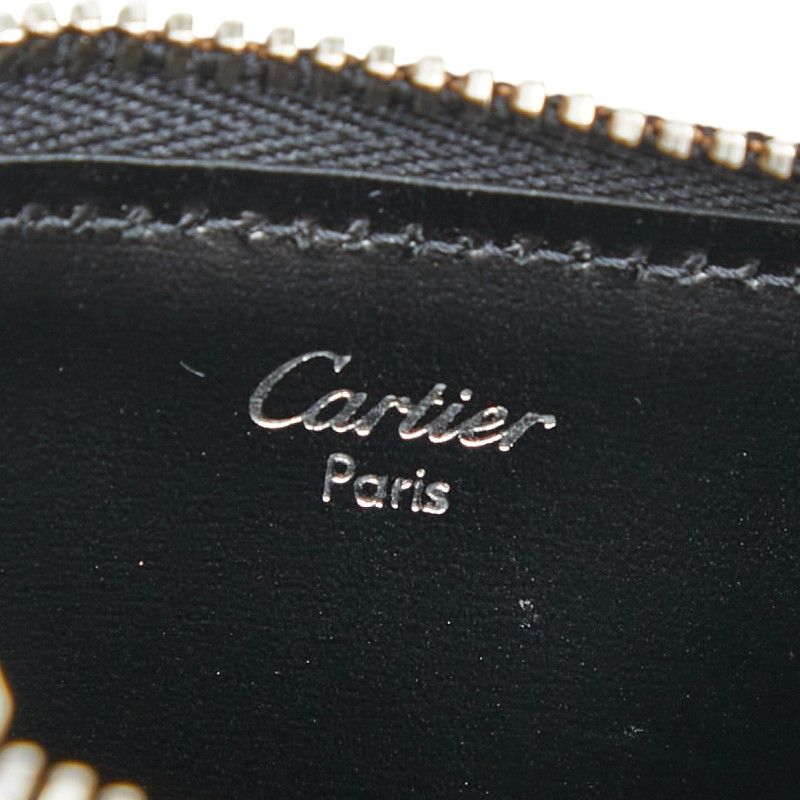 Cartier Pasha Line Black Leather