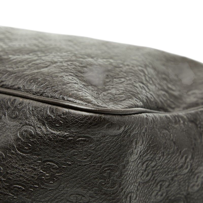 Guccissima Messenger Bag Brown Leather