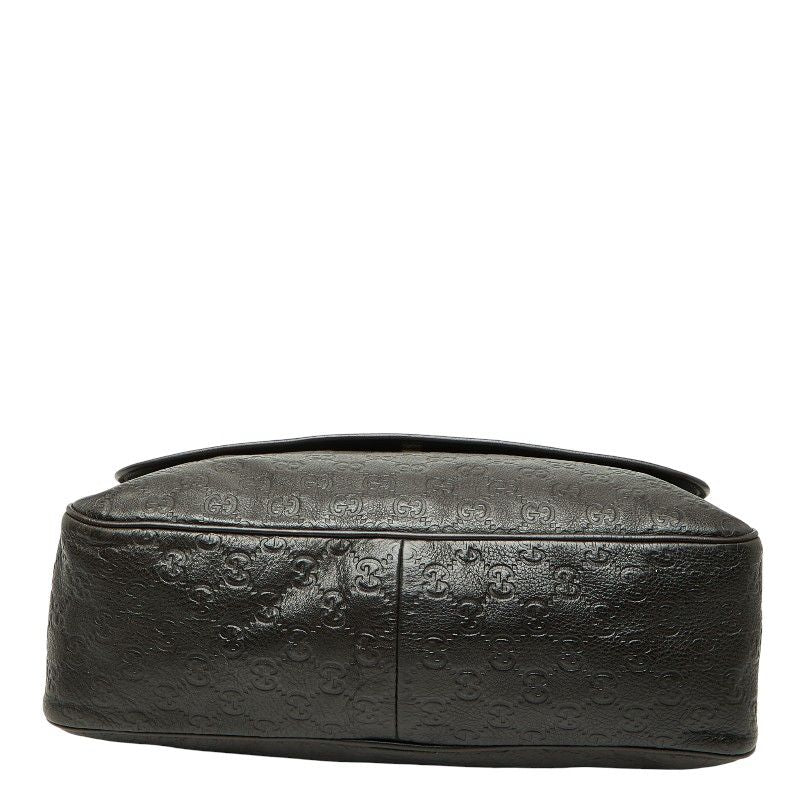 Guccissima Messenger Bag Brown Leather