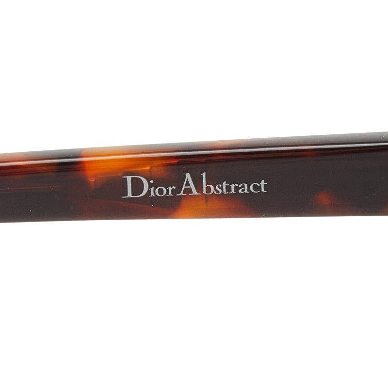 Dior Logo Brown Blue Plastic