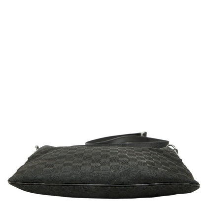 Gucci GG Canvas Crossbody Shoulder Bag Black