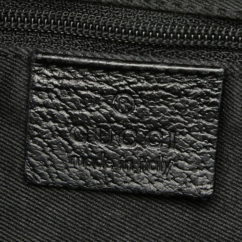 Gucci GG Canvas Crossbody Shoulder Bag Black