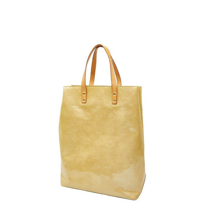 Louis Vuitton Monogram Vernis Lead MM Tote Beige Patent