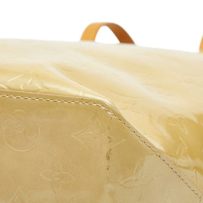 Louis Vuitton Monogram Vernis Lead MM Tote Beige Patent
