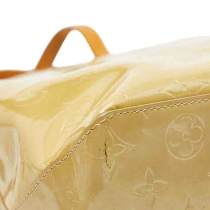 Louis Vuitton Monogram Vernis Lead MM Tote Beige Patent
