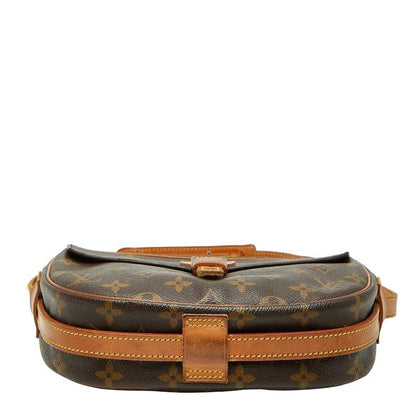 Louis Vuitton Monogram Genefille MM Crossbody Shoulder Bag Brown