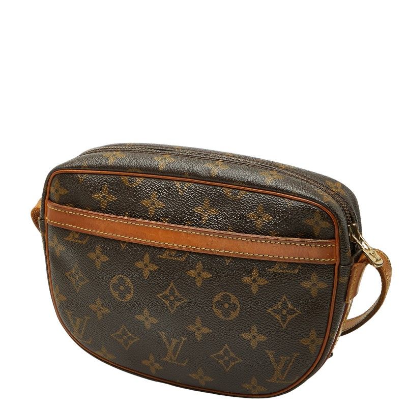 Louis Vuitton Monogram Genefille MM Crossbody Shoulder Bag Brown