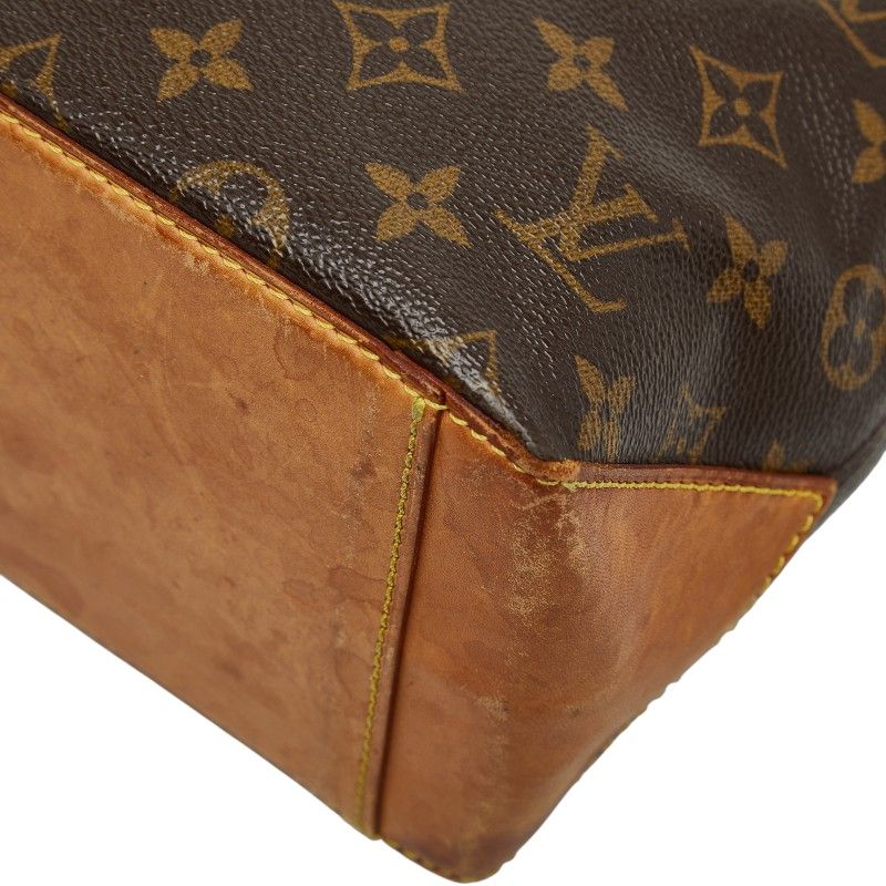 Louis Vuitton Monogram Hippo Piano Tote Shoulder Bag Brown