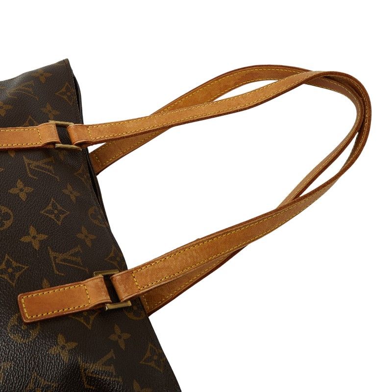 Louis Vuitton Monogram Hippo Piano Tote Shoulder Bag Brown