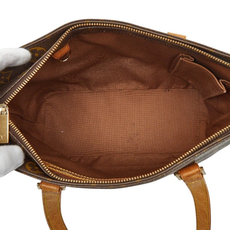 Louis Vuitton Monogram Hippo Piano Tote Shoulder Bag Brown