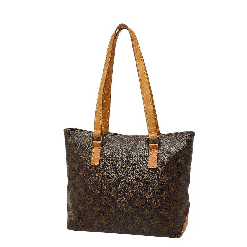 Louis Vuitton Monogram Hippo Piano Tote Shoulder Bag Brown