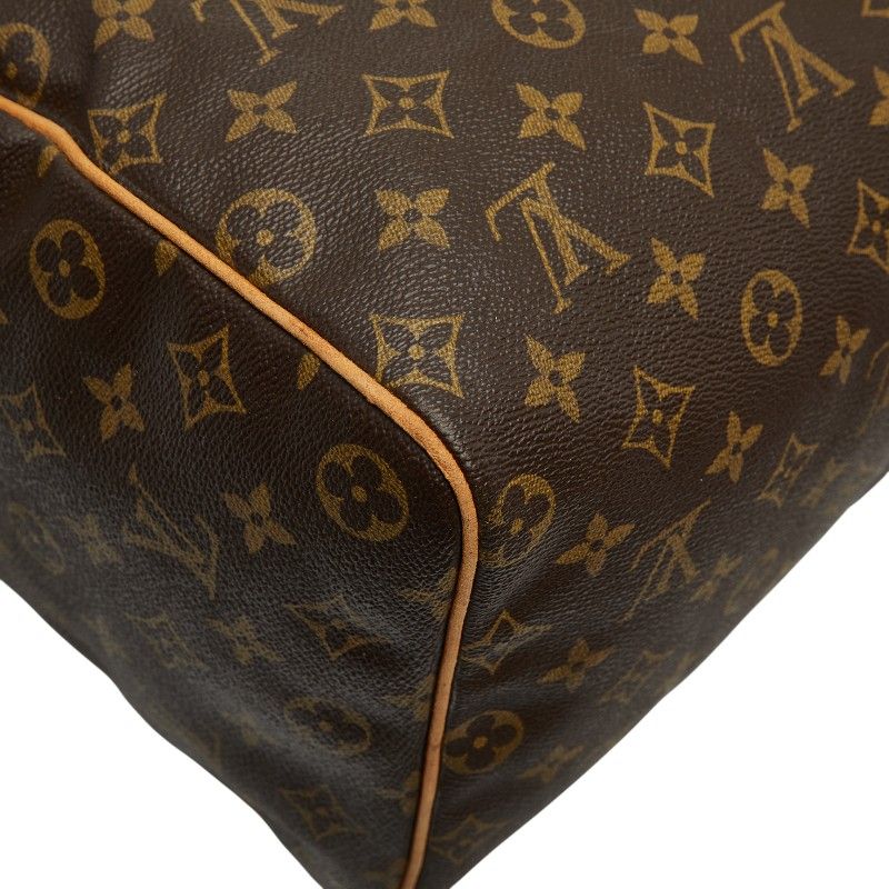 Louis Vuitton Monogram Speedy 40 Boston Bag Brown