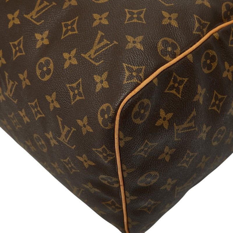 Louis Vuitton Monogram Speedy 40 Boston Bag Brown