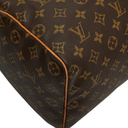 Louis Vuitton Monogram Speedy 40 Boston Bag Brown