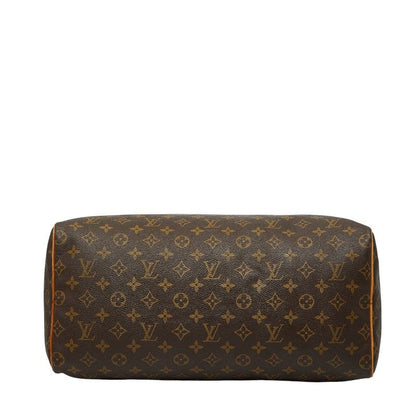 Louis Vuitton Monogram Speedy 40 Boston Bag Brown