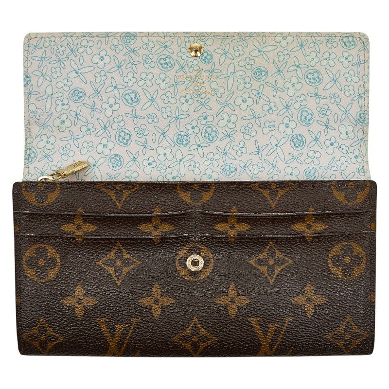 Louis Vuitton Monogram Fleuri Portefeuille Sarah Rose