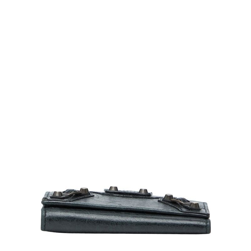 Balenciaga Classic Osaka 6 Rows Black Leather