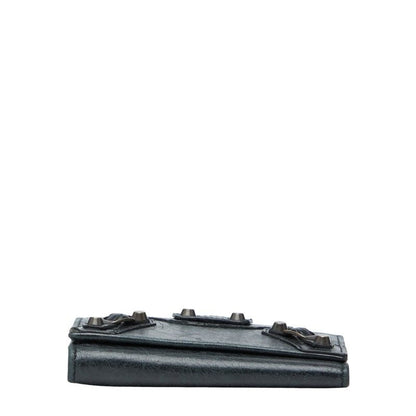 Balenciaga Classic Osaka 6 Rows Black Leather