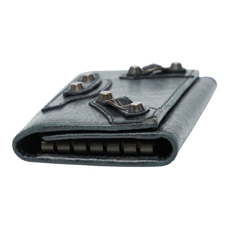 Balenciaga Classic Osaka 6 Rows Black Leather