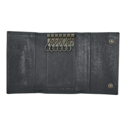 Balenciaga Classic Osaka 6 Rows Black Leather