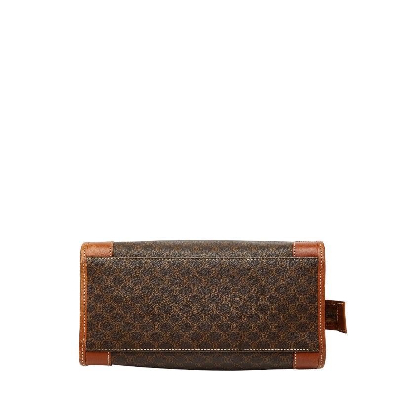 Celine Macadam Brown Leather