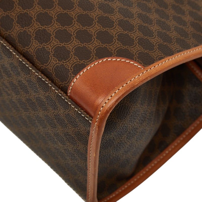 Celine Macadam Brown Leather
