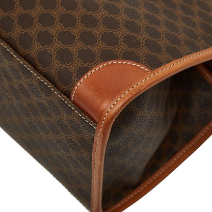 Celine Macadam Brown Leather