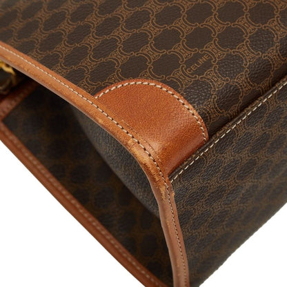 Celine Macadam Brown Leather