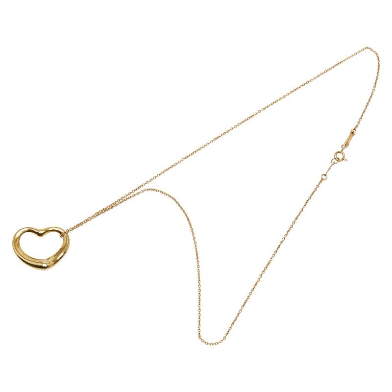 Tiffany & Co. Open Heart 18K Yellow Gold