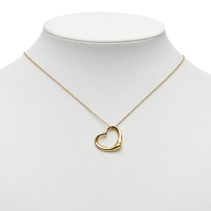 Tiffany & Co. Open Heart 18K Yellow Gold