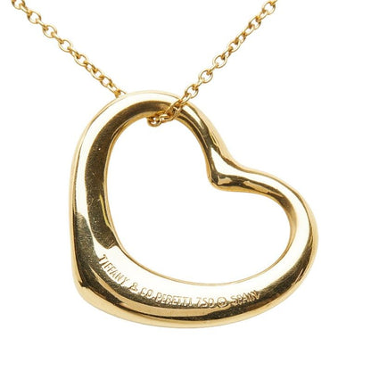 Tiffany & Co. Open Heart 18K Yellow Gold