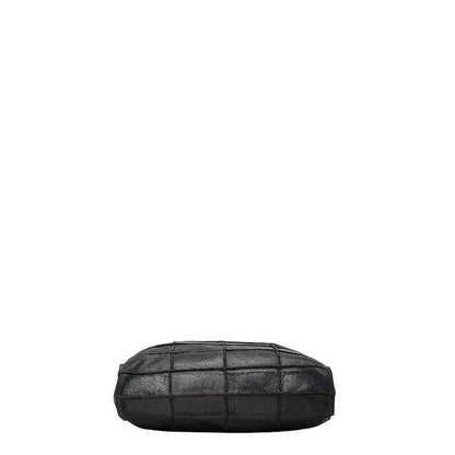 Chanel Choco Bar Black Leather