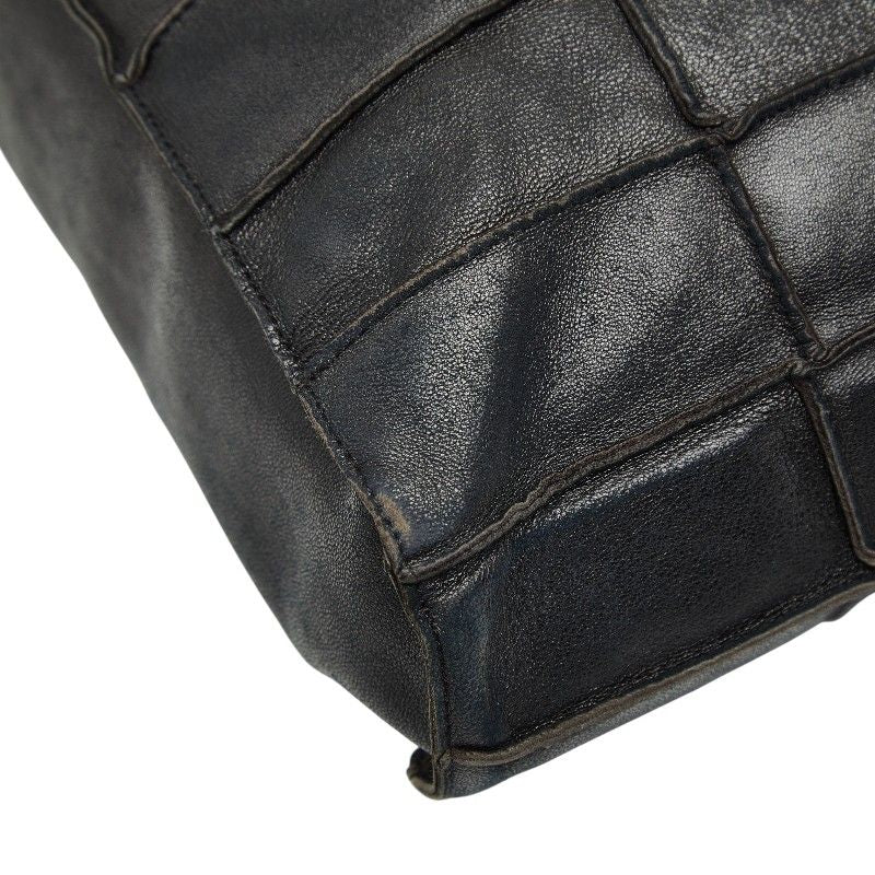 Chanel Choco Bar Black Leather