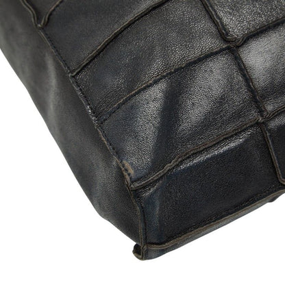 Chanel Choco Bar Black Leather
