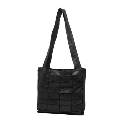 Chanel Choco Bar Black Leather