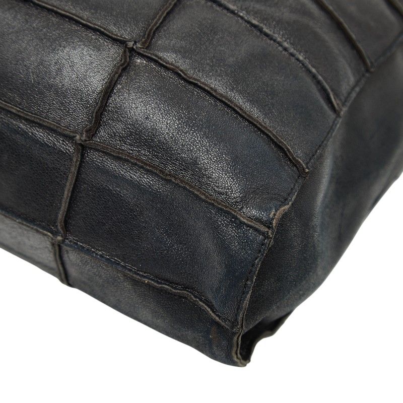 Chanel Choco Bar Black Leather