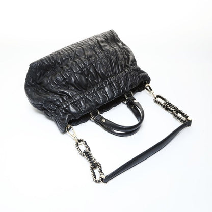 Dior Tote Leather Gathered 2-Way