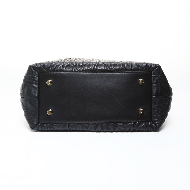 Dior Tote Leather Gathered 2-Way