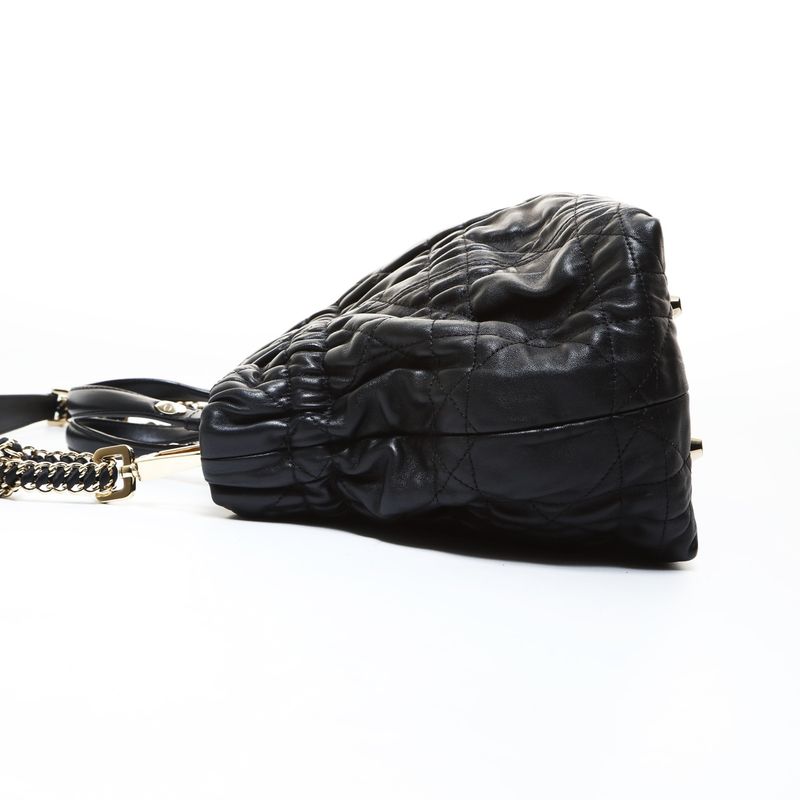 Dior Tote Leather Gathered 2-Way