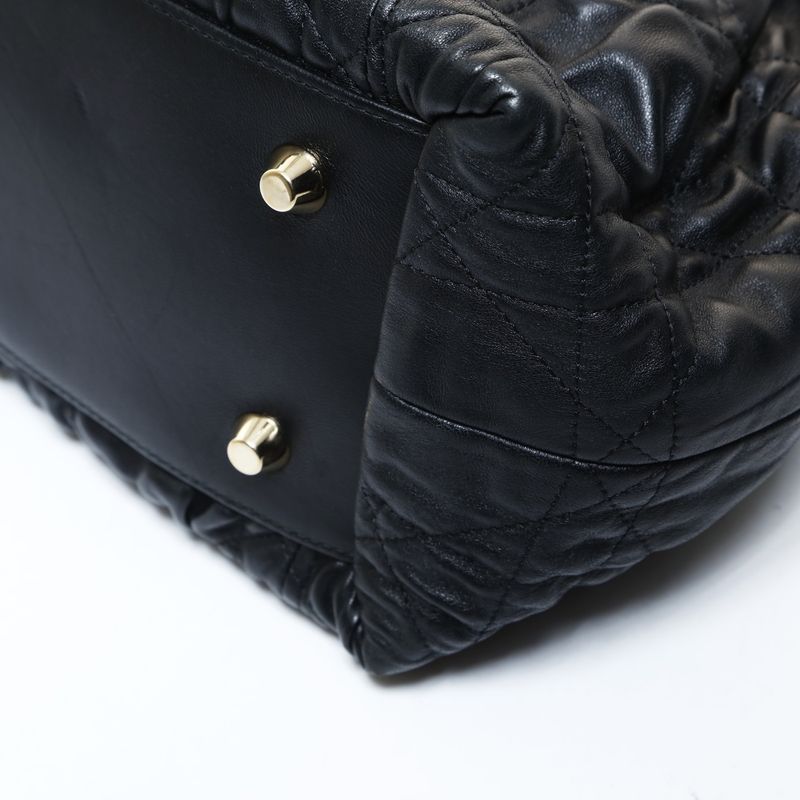 Dior Tote Leather Gathered 2-Way