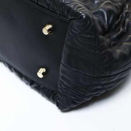 Dior Tote Leather Gathered 2-Way